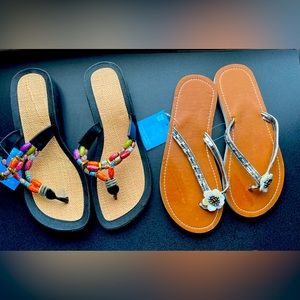Woman’s flip flops brand new
